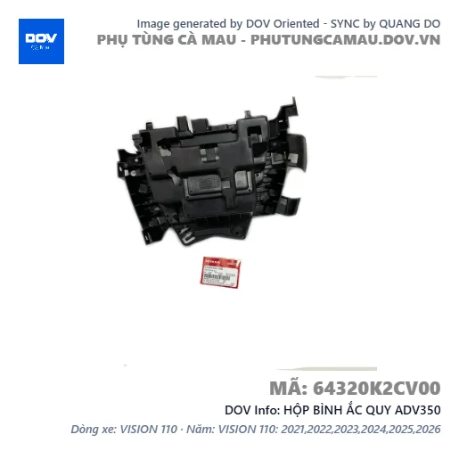 HỘP BÌNH ẮC QUY ADV350 — 64320K2CV00
