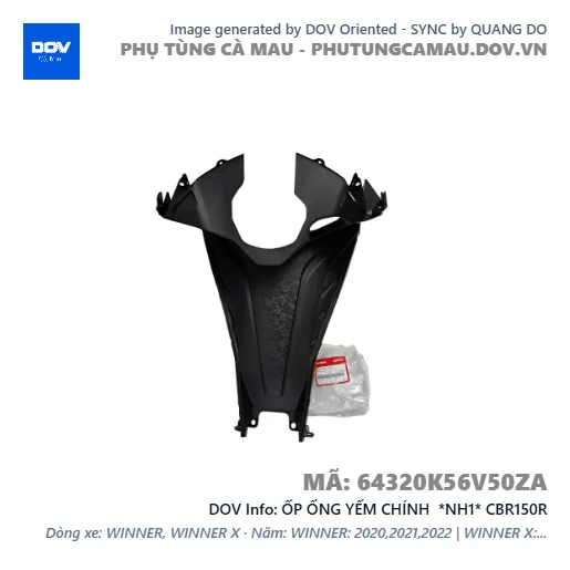 ỐP ỐNG YẾM CHÍNH *NH1* CBR150R — 64320K56V50ZA