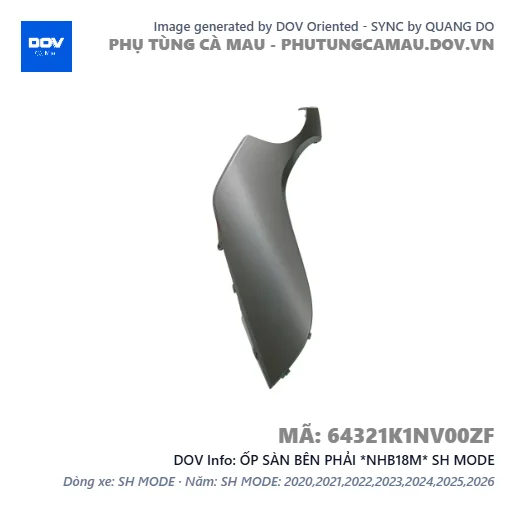 ỐP SÀN BÊN PHẢI *NHB18M* SH MODE — 64321K1NV00ZF
