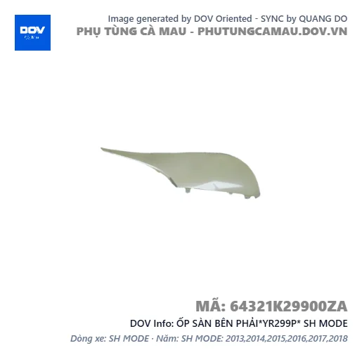 ỐP SÀN BÊN PHẢI*YR299P* SH MODE — 64321K29900ZA