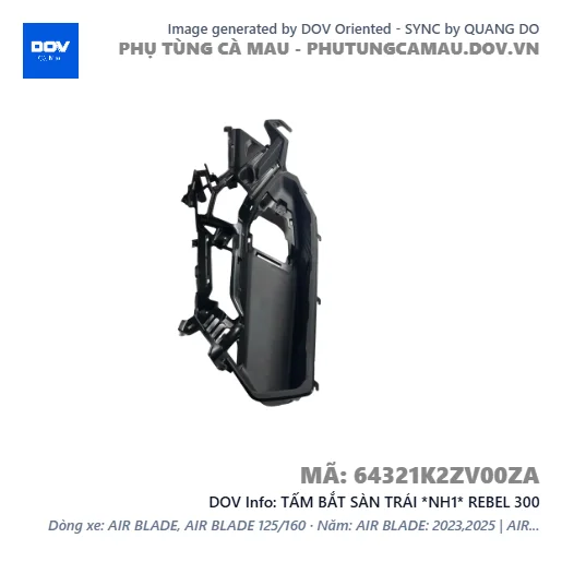 TẤM BẮT SÀN TRÁI *NH1* REBEL 300 — 64321K2ZV00ZA