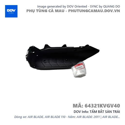 TẤM BẮT SÀN TRÁI  — 64321KVGV40
