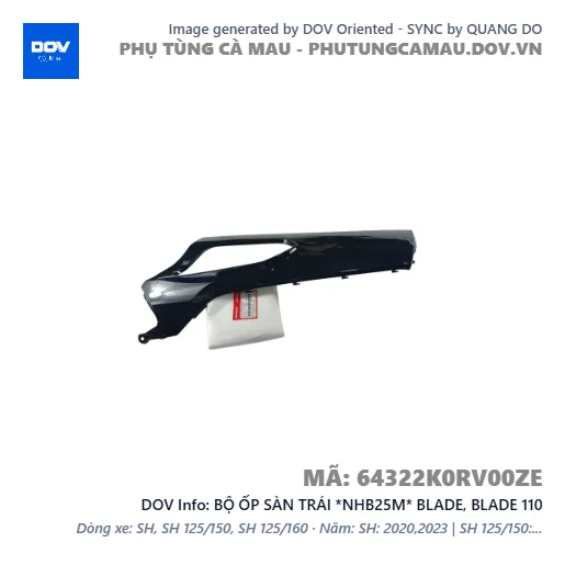 BỘ ỐP SÀN TRÁI *NHB25M* BLADE, BLADE 110 — 64322K0RV00ZE