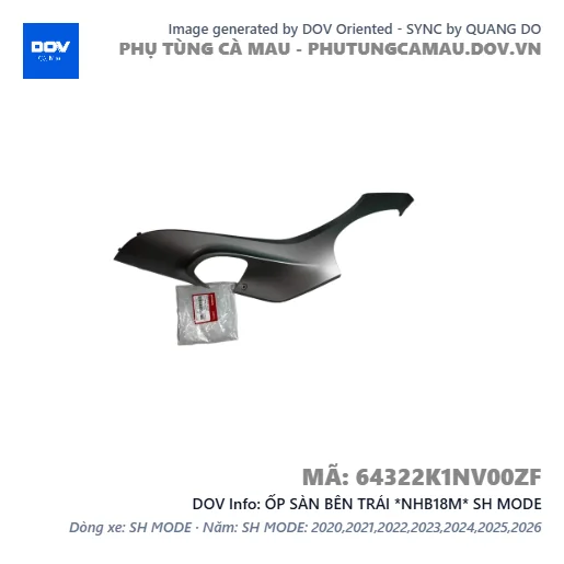 ỐP SÀN BÊN TRÁI *NHB18M* SH MODE — 64322K1NV00ZF