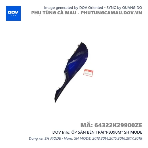 ỐP SÀN BÊN TRÁI*PB390M* SH MODE — 64322K29900ZE