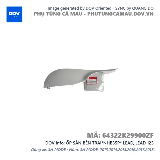 ỐP SÀN BÊN TRÁI*NHB35P* LEAD, LEAD 125 — 64322K29900ZF
