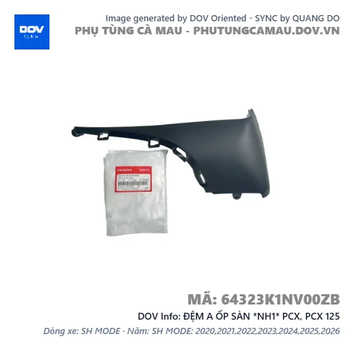 ĐỆM A ỐP SÀN *NH1* PCX, PCX 125 — 64323K1NV00ZB