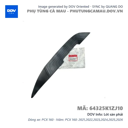Lót sàn phải  — 64325K1ZJ10