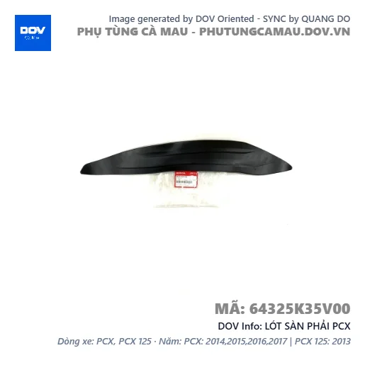 LÓT SÀN PHẢI PCX — 64325K35V00