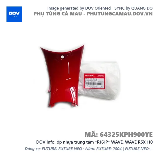 ốp nhựa trung tâm *R161P* WAVE, WAVE RSX 110 — 64325KPH900YE
