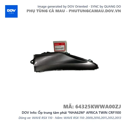 Ốp trung tâm phải *NHA62M* AFRICA TWIN CRF1100 — 64325KWWA00ZJ