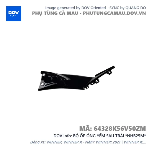 BỘ ỐP ỐNG YẾM SAU TRÁI *NHB25M*  — 64328K56V50ZM