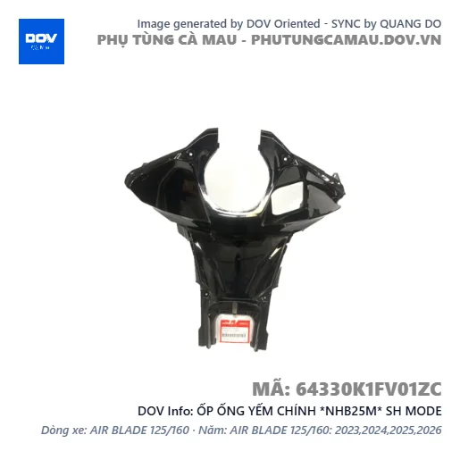 ỐP ỐNG YẾM CHÍNH *NHB25M* SH MODE — 64330K1FV01ZC