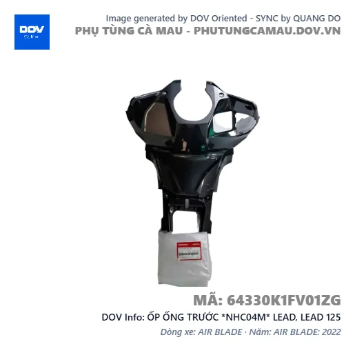 ỐP ỐNG TRƯỚC *NHC04M* LEAD, LEAD 125 — 64330K1FV01ZG