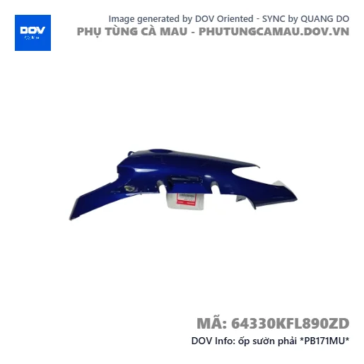 ốp sườn phải *PB171MU*  — 64330KFL890ZD