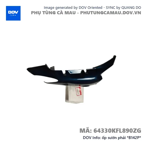 ốp sườn phải *B142P*  — 64330KFL890ZG