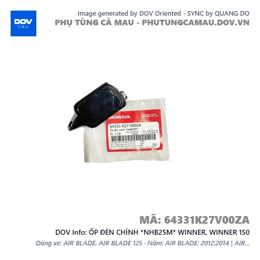 ỐP ĐÈN CHÍNH *NHB25M* WINNER, WINNER 150 — 64331K27V00ZA