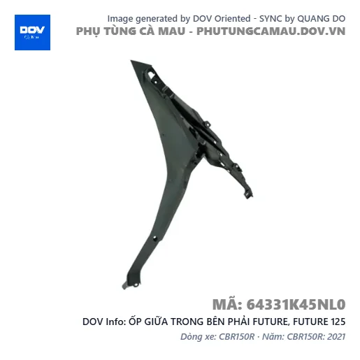 ỐP GIỮA TRONG BÊN PHẢI FUTURE, FUTURE 125 — 64331K45NL0
