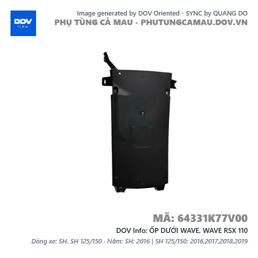 ỐP DƯỚI WAVE, WAVE RSX 110 — 64331K77V00