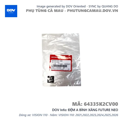 ĐỆM A BÌNH XĂNG FUTURE NEO — 64335K2CV00