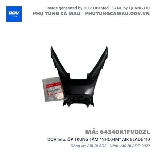 ỐP TRUNG TÂM *NHC04M* AIR BLADE 110 — 64340K1FV00ZL