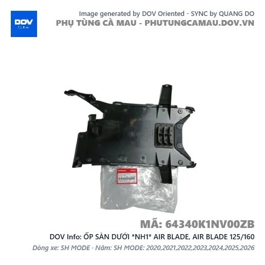 ỐP SÀN DƯỚI *NH1* AIR BLADE, AIR BLADE 125/160 — 64340K1NV00ZB
