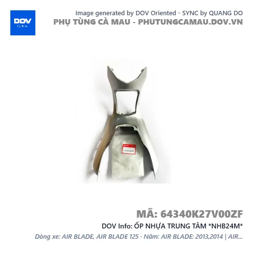 ỐP NHỰA TRUNG TÂM *NHB24M*  — 64340K27V00ZF