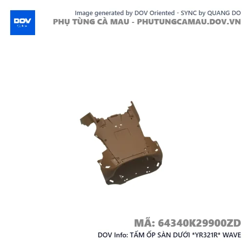TẤM ỐP SÀN DƯỚI *YR321R* WAVE — 64340K29900ZD