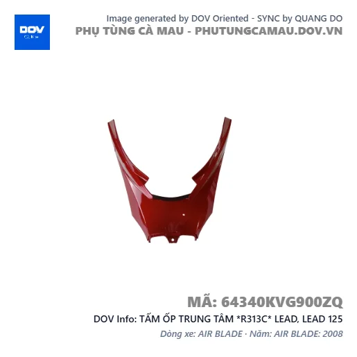 TẤM ỐP TRUNG TÂM *R313C* LEAD, LEAD 125 — 64340KVG900ZQ