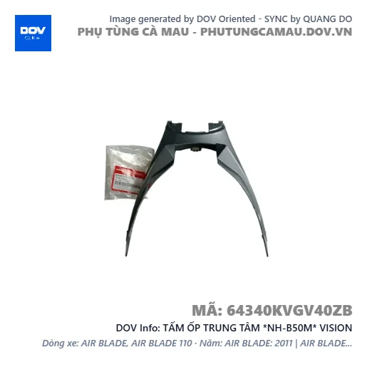 TẤM ỐP TRUNG TÂM *NH-B50M* VISION — 64340KVGV40ZB