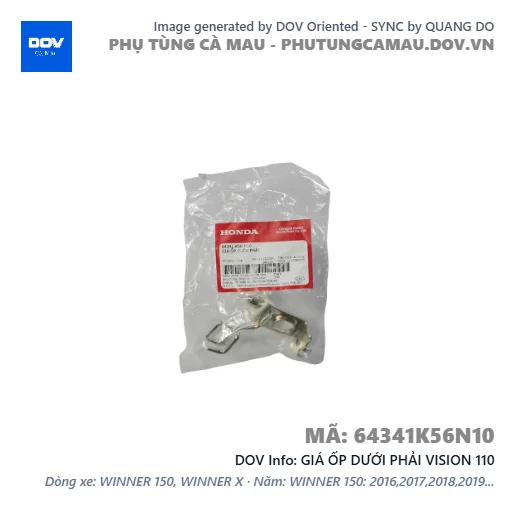 GIÁ ỐP DƯỚI PHẢI VISION 110 — 64341K56N10