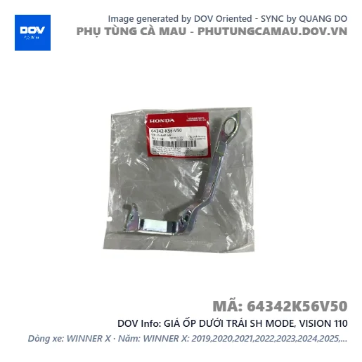 GIÁ ỐP DƯỚI TRÁI SH MODE, VISION 110 — 64342K56V50