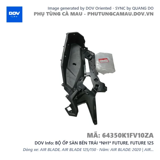 BỘ ỐP SÀN BÊN TRÁI *NH1* FUTURE, FUTURE 125 — 64350K1FV10ZA