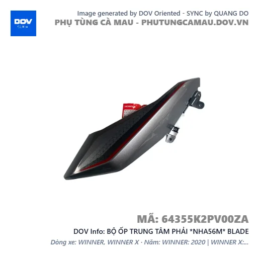 BỘ ỐP TRUNG TÂM PHẢI *NHA56M* BLADE — 64355K2PV00ZA