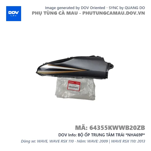 BỘ ỐP TRUNG TÂM TRÁI *NHA69P*  — 64355KWWB20ZB