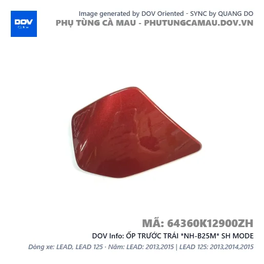 ỐP TRƯỚC TRÁI *NH-B25M* SH MODE — 64360K12900ZH