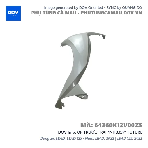 ỐP TRƯỚC TRÁI *NHB35P* FUTURE — 64360K12V00ZS