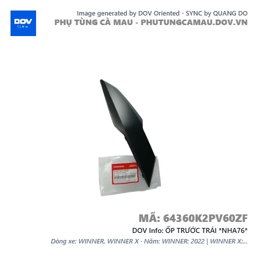ỐP TRƯỚC TRÁI *NHA76*  — 64360K2PV60ZF