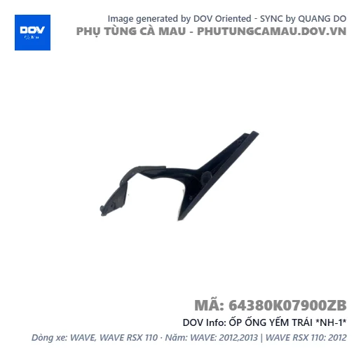 ỐP ỐNG YẾM TRÁI *NH-1*  — 64380K07900ZB