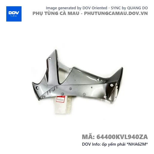 ốp yếm phải *NHA62M* — 64400KVL940ZA