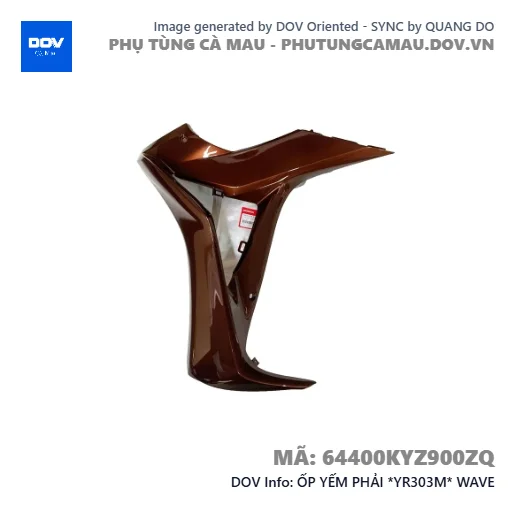 ỐP YẾM PHẢI *YR303M* WAVE — 64400KYZ900ZQ
