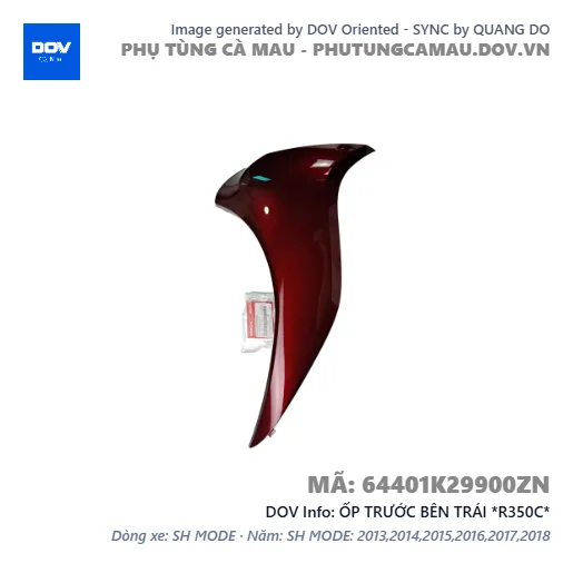 ỐP TRƯỚC BÊN TRÁI *R350C*  — 64401K29900ZN