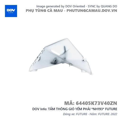 TẤM THÔNG GIÓ YẾM PHẢI *NH193* FUTURE — 64405K73V40ZN