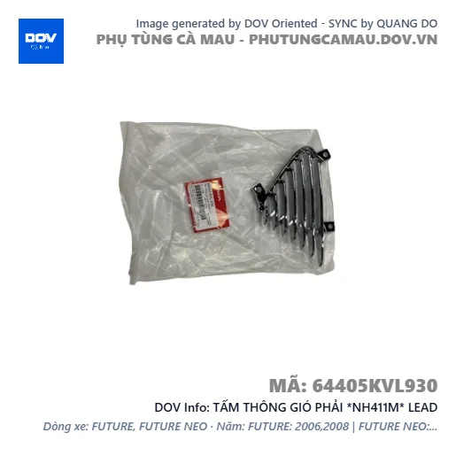 TẤM THÔNG GIÓ PHẢI *NH411M* LEAD — 64405KVL930