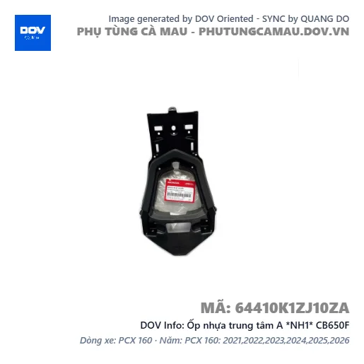 Ốp nhựa trung tâm A *NH1* CB650F — 64410K1ZJ10ZA