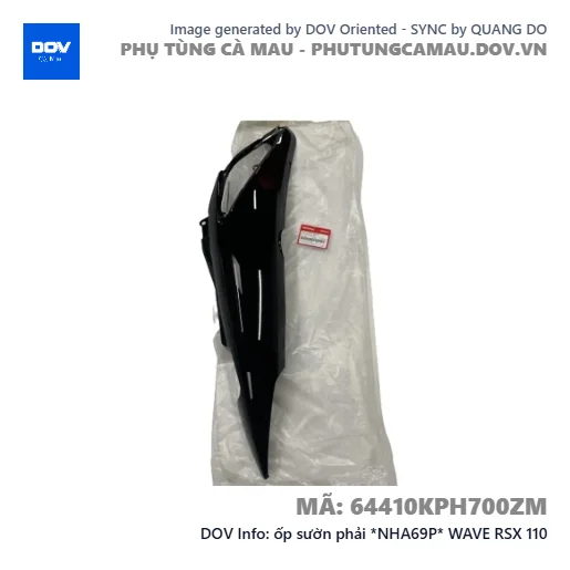 ốp sườn phải *NHA69P* WAVE RSX 110 — 64410KPH700ZM