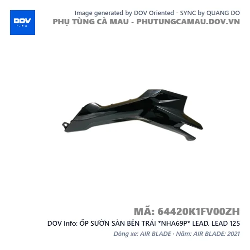 ỐP SƯỜN SÀN BÊN TRÁI *NHA69P* LEAD, LEAD 125 — 64420K1FV00ZH