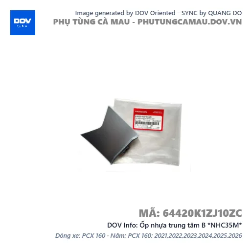 Ốp nhựa trung tâm B *NHC35M* — 64420K1ZJ10ZC