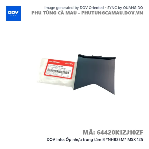 Ốp nhựa trung tâm B *NHB25M* MSX 125 — 64420K1ZJ10ZF