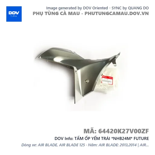 TẤM ỐP YẾM TRÁI *NHB24M* FUTURE — 64420K27V00ZF
